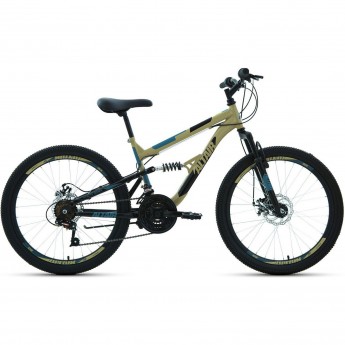 Велосипед ALTAIR MTB FS 20 D 14 Бежевый / Черный 2020