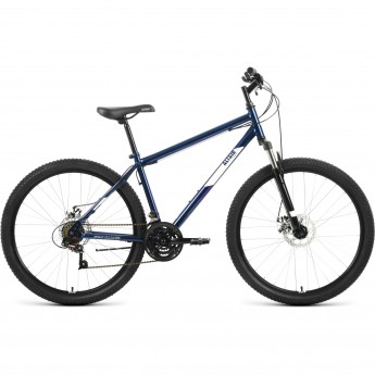 Велосипед ALTAIR MTB HT 27,5 2.0 D 27,5", рама 17", темно-синий/белый, 2022