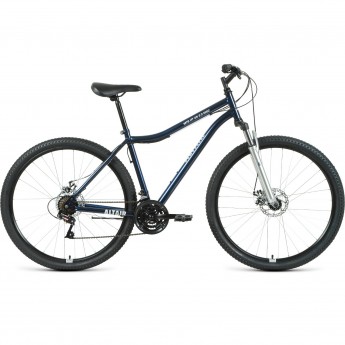 Велосипед ALTAIR MTB HT 29 2.0 D 21 Синий / Серебристый 2021